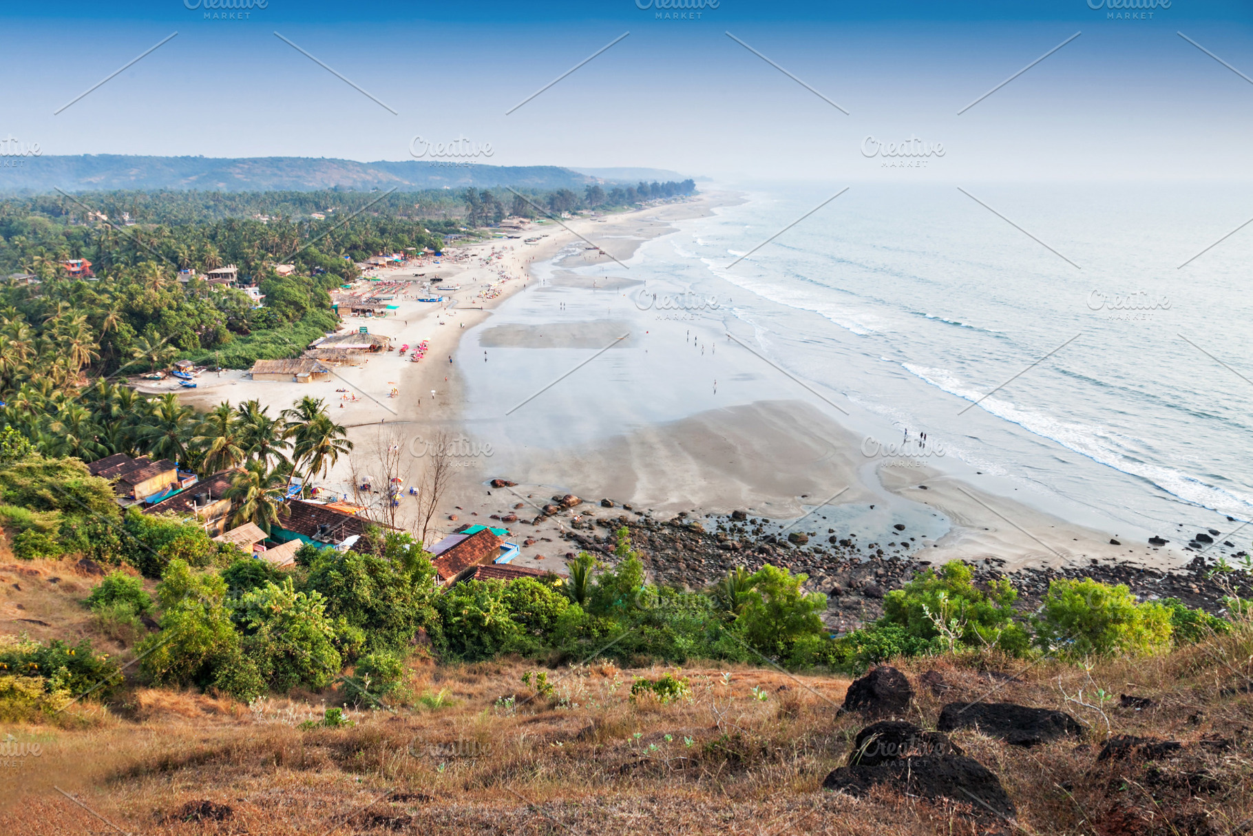 Arambol beach, a Photo by saiko3p