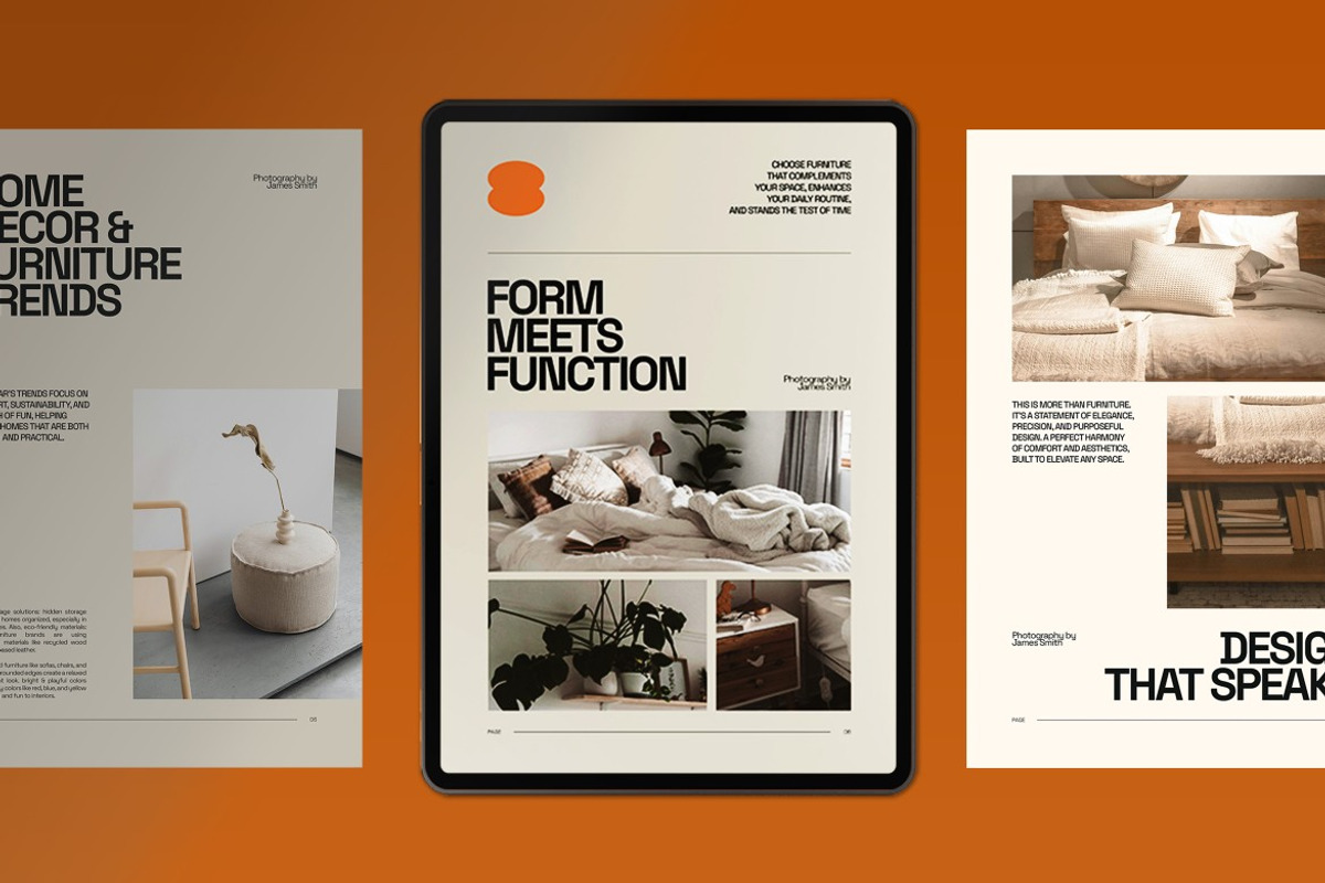 Orange Furniture E-Magazine, a Templates & Theme by graphicook (Photo 2 of 5)