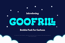 Goofrill  - Cartoon Display Font