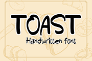 TOAST, a Sans Serif Font by Sirinart