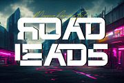Massive Carving - Futuristic Font, a Sans Serif Font by 177Studio (Thumbnail 4 of 7)