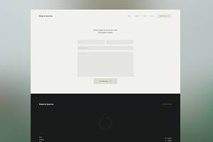 Nail Framer Portfolio Template