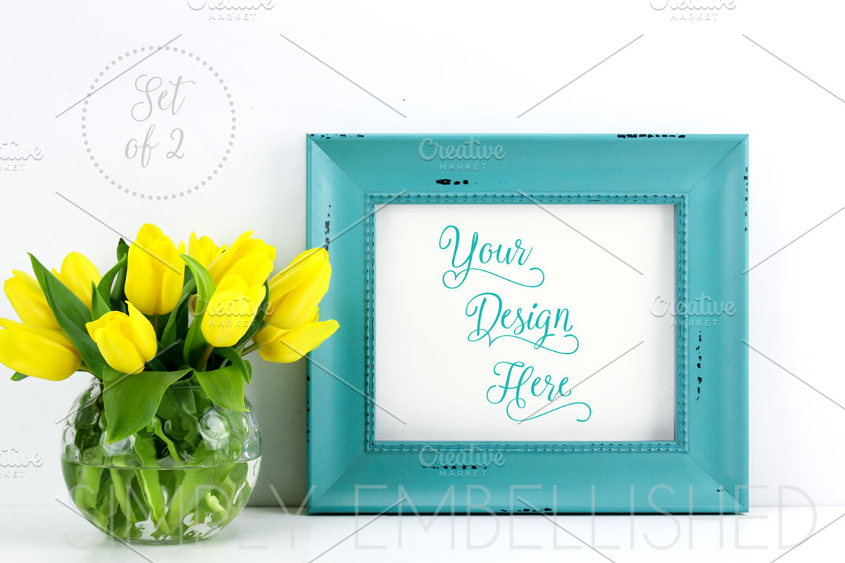 Set of 2 ~ Styled Frame Mockup, a Print Template by Simply Embellished (Photo 2 of 2)