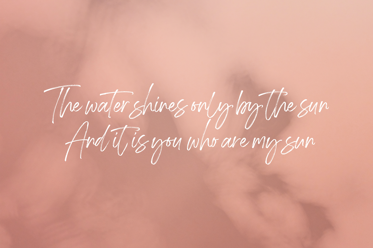 Southgirl Handwritten Font preview 4