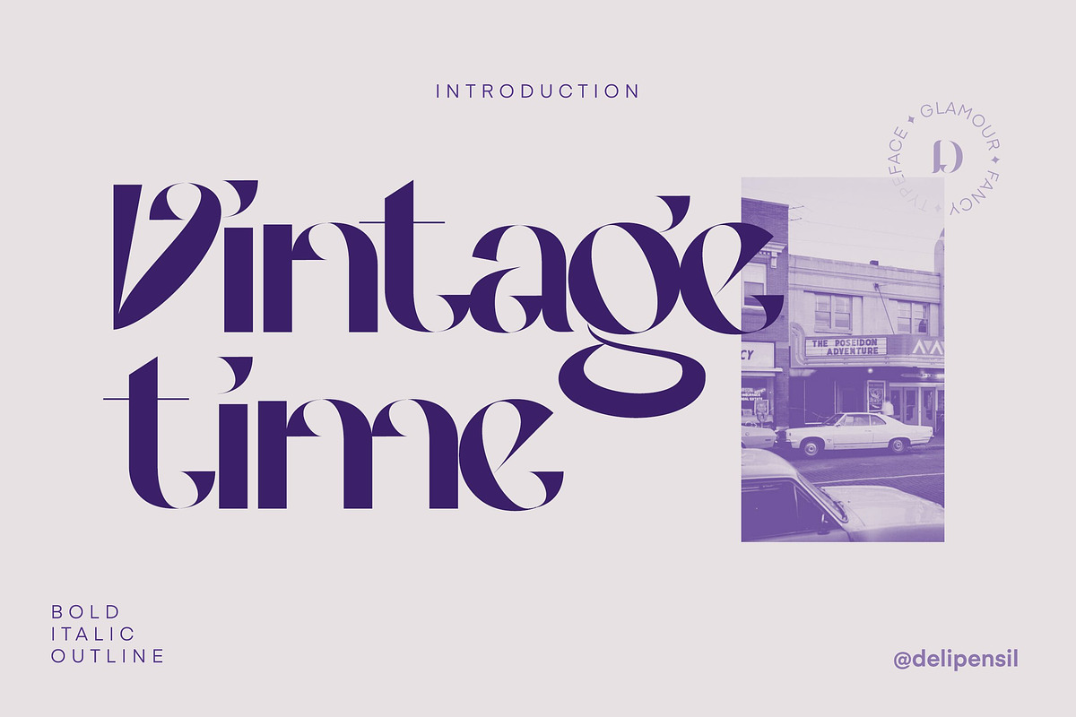 10+ MODERN FONT BUNDLE SALE, a Serif Font by delipensil (Photo 19 of 27)