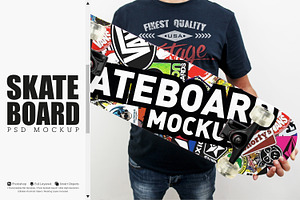 Skateboard Mockup 35