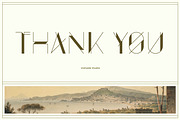 Gratitude - Art Deco Inspired Font, a Sans Serif Font by Kahade Studio (Thumbnail 12 of 12)