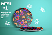 5 PATTERNS IN SLAVIK STYLE. VECTOR., a Pattern Graphic by SIMPLE_PICTURE (Thumbnail 3 of 13)