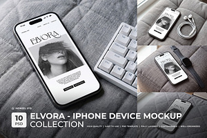 Elvora - iPhone Device Mockup Bundle