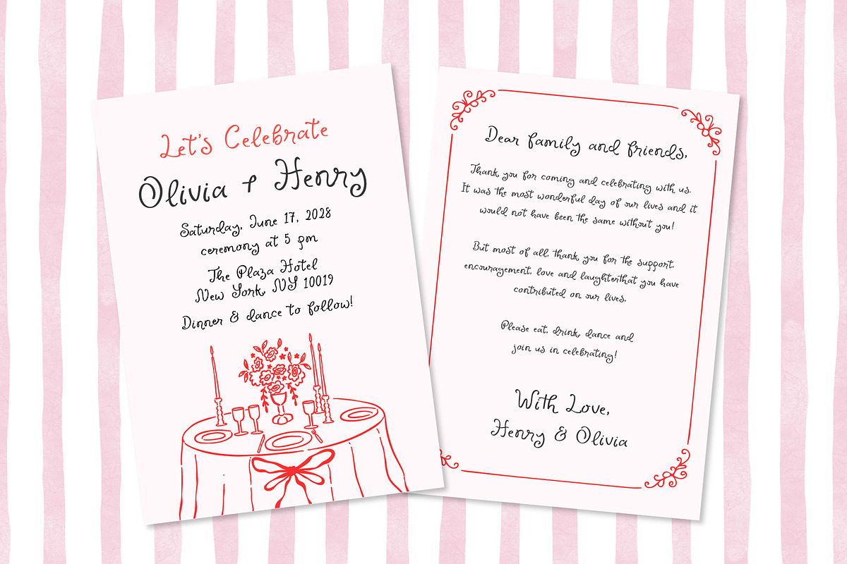 Enchanted Weddings Playful Script, a Handwritten Font by Kaya Fonts (Photo 23 of 33)