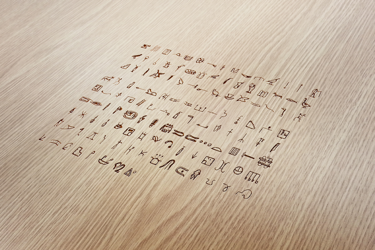 Egypt-Font preview 6