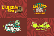 Kunhety | Groovy Retro Font, a Sans Serif Font by twinstd (Thumbnail 8 of 12)