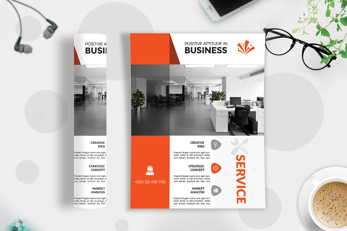 50+ Business Flyers Bundle, a Flyer Template by Imagine Design Studio (Photo 13 of 52)