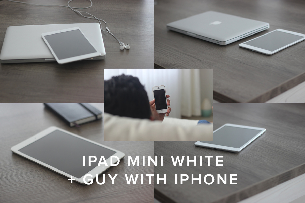 10 Real Apple Mock ups -smartobjects, an iPhone Mockup by Mila Visuals (Photo 3 of 4)