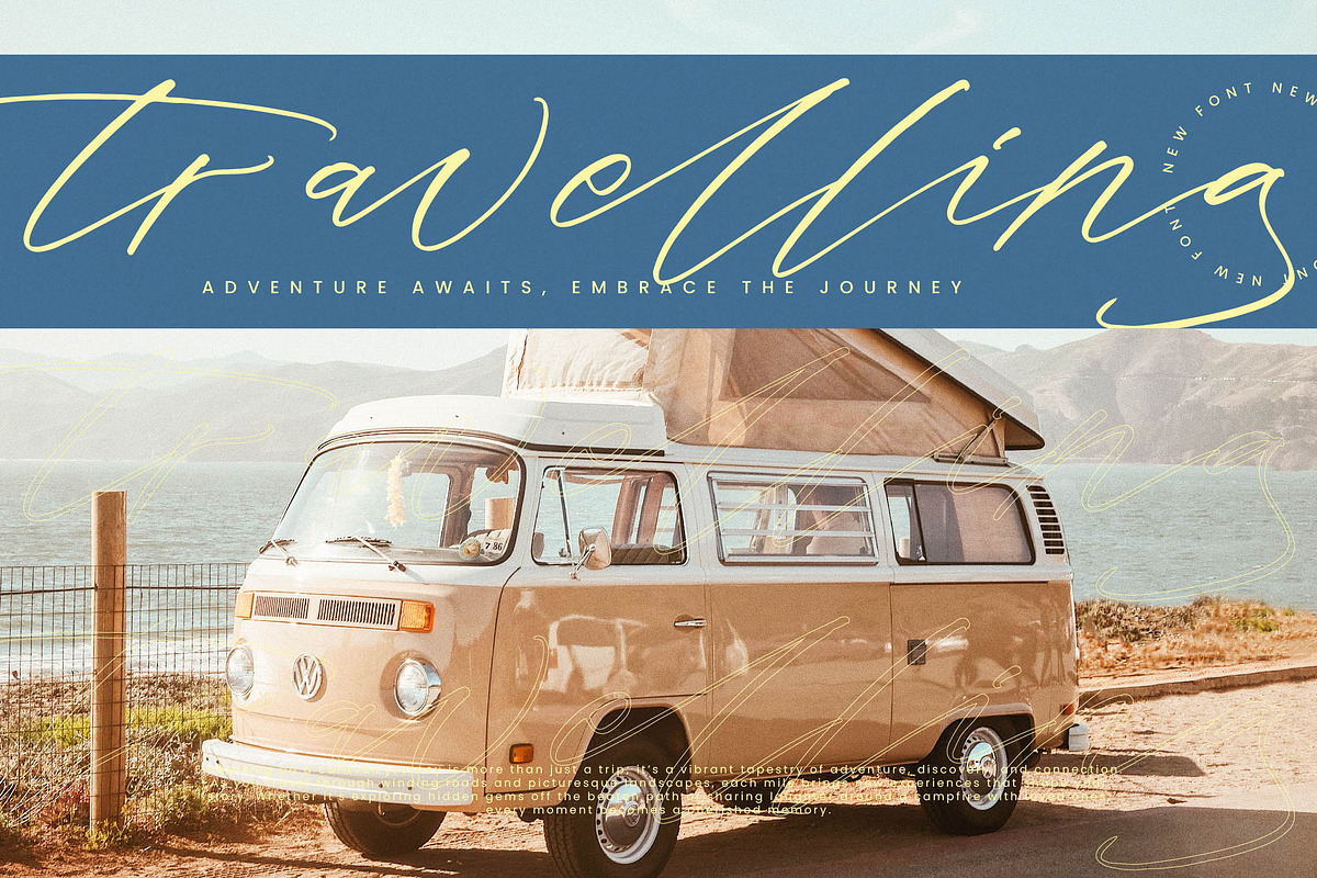 Romstand Bluelife Modern Script Font, a Script Font by stylishtype.co (Photo 17 of 20)
