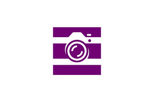 square camera logo, a Branding & Logo Template by Rasagama Studio