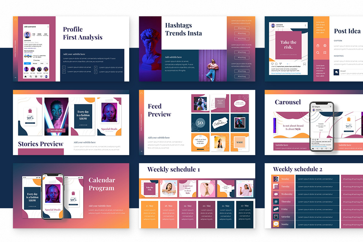 Fashion Chronopost Google Slides, a Presentation Template by Zacomic Studios (Photo 5 of 8)
