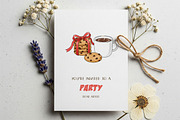 Coffee Morning Hand-drawn PNG Bundle, an Illustration by GlitterCraft (Thumbnail 86 of 101)