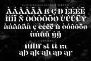 Avestrage - Stencil Serif, a Serif Font by Mokatype Studio (Thumbnail 10 of 11)