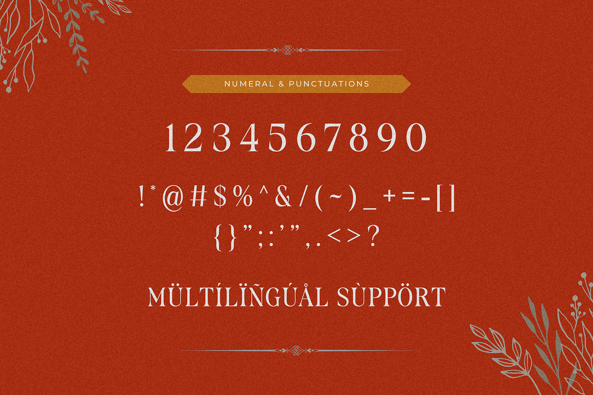 Fliren - Stylish Serif Font, a Serif Font by Sronstudio (Photo 15 of 16)