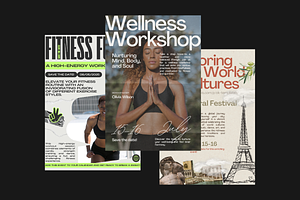Poster/Flyer Set for Canva Users