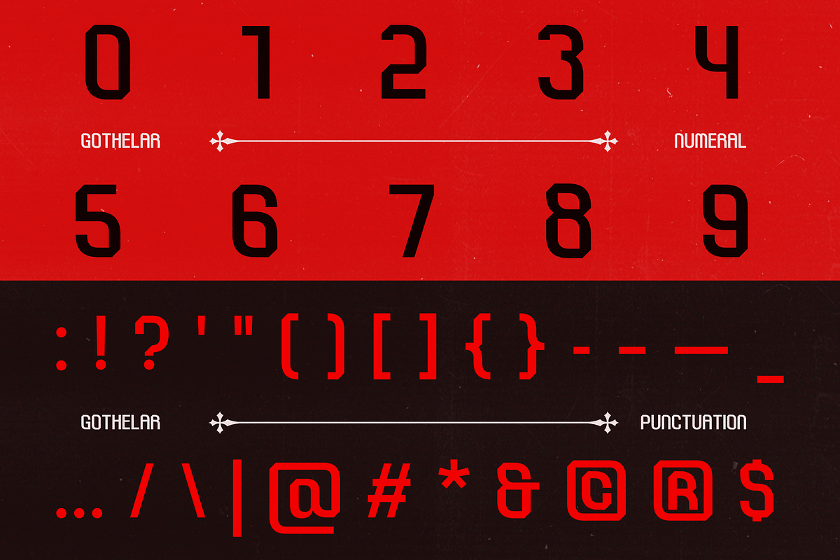 Gothelar, a Sans Serif Font by CuratedType Studio (Photo 6 of 10)