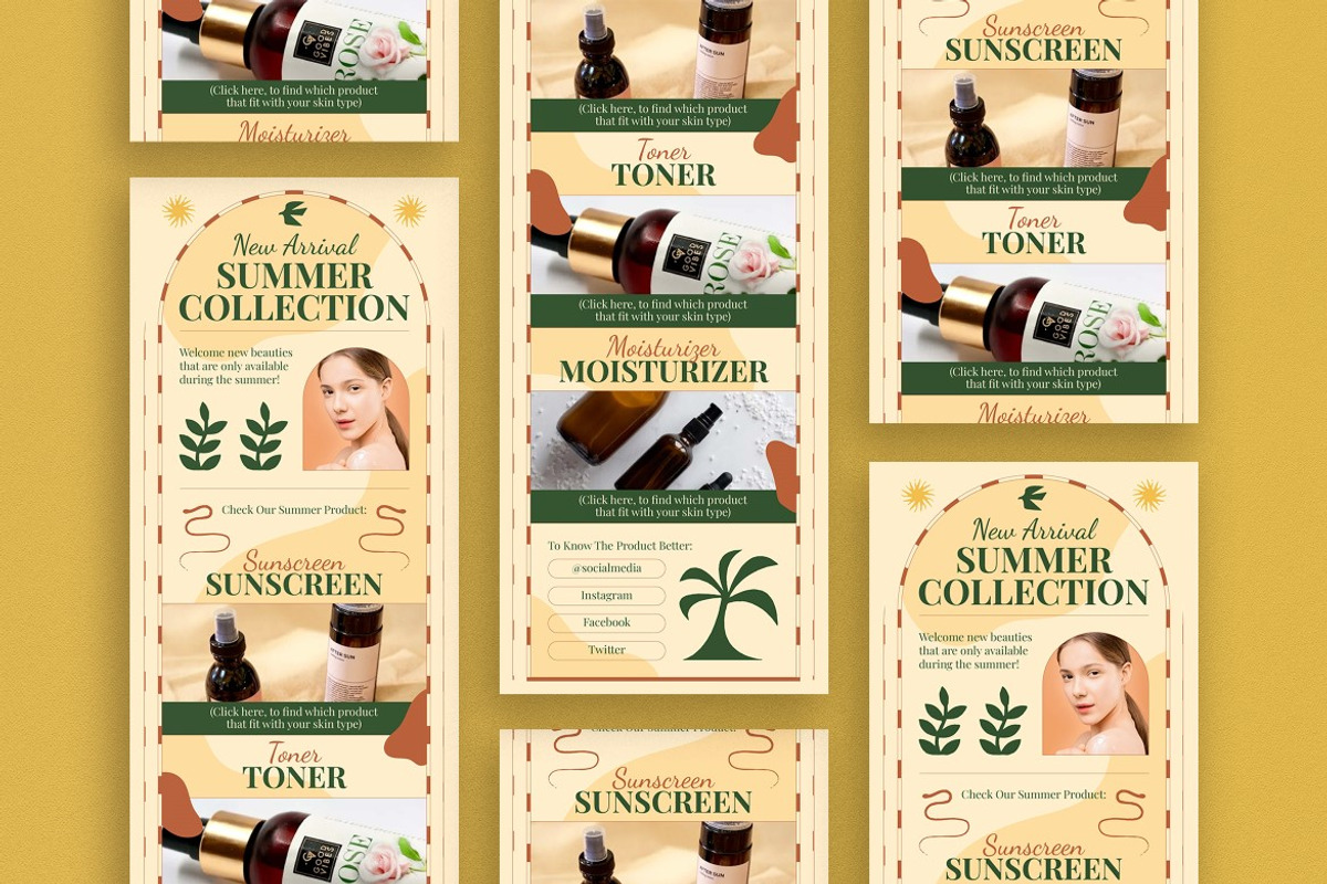 Brown Boho Summer Email Newsletter, an Email Template by graphicook (Photo 5 of 6)