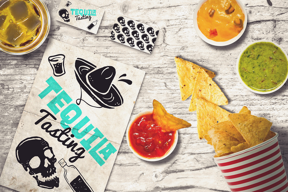 Mexican Food Scene & Mock-up Creator, a Cups & Container Mockup by relineo.mock-ups (Photo 7 of 21)