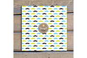 Little Man Mustache Digital Papers, a Pattern Graphic by JennyL Designs (Thumbnail 2 of 3)