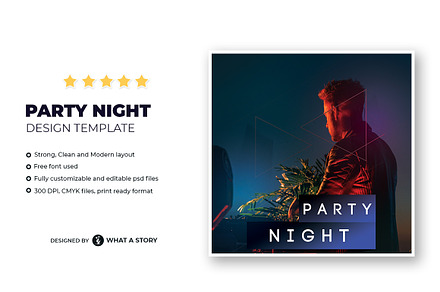 Party Night Flyer Template