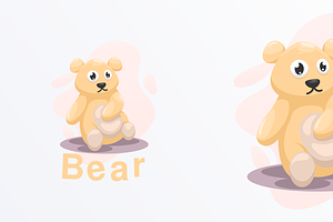 Bear Cartoon Illustration Design