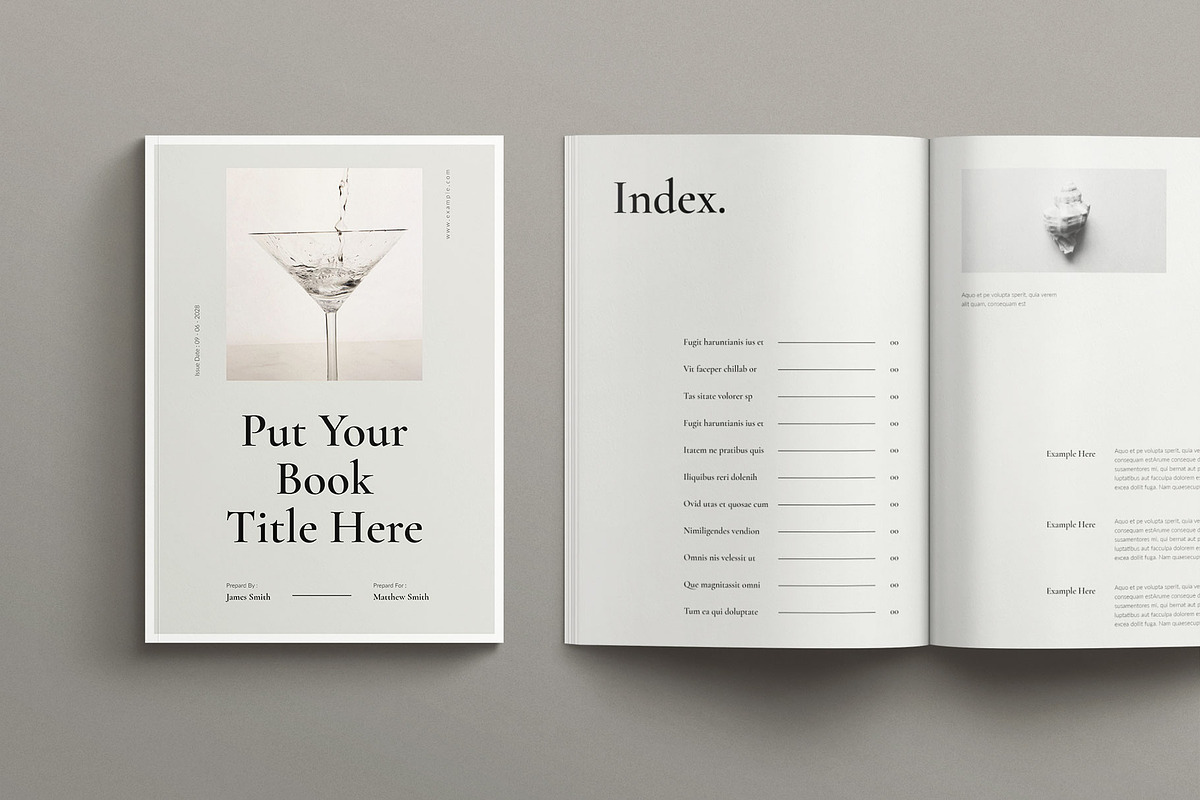 Book Title Layout, a Brochure Template by Seeing-art (Photo 2 of 14)