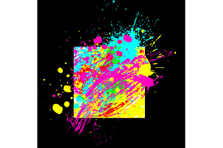 Abstract art paint ink splash, an Abstract Photo by CodeAndDesign