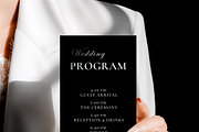 B&W Wedding Stationery Mockup Bundle, an Advertising Mockup by Serenefeeling (Thumbnail 4 of 14)