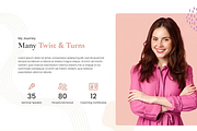 Feminine Life Coach Speaker Template, a Landing Page Template by MasterDesigns (Thumbnail 2 of 9)