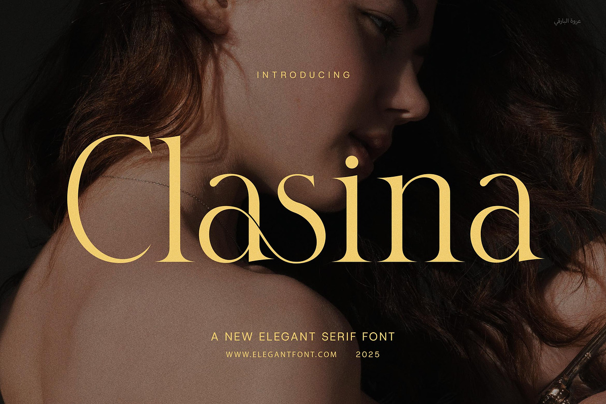 Clasina Elegant Serif Font, a Serif Font by Elegant Font (Photo 1 of 8)