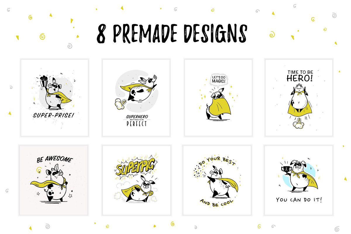 Be a hero! - illustrations clipart, an Animal Illustration by Funnystore (Photo 4 of 15)