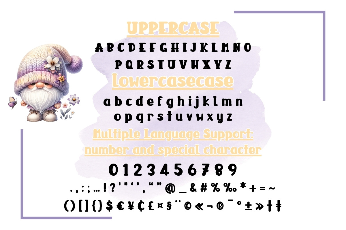 Violet Glamour - Handwritting, a Handwritten Font by Charmingbear59.design (Photo 9 of 10)