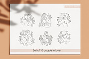 SALE Couple in love illustration, a Person Illustration by velychko.ua (Thumbnail 1 of 7)