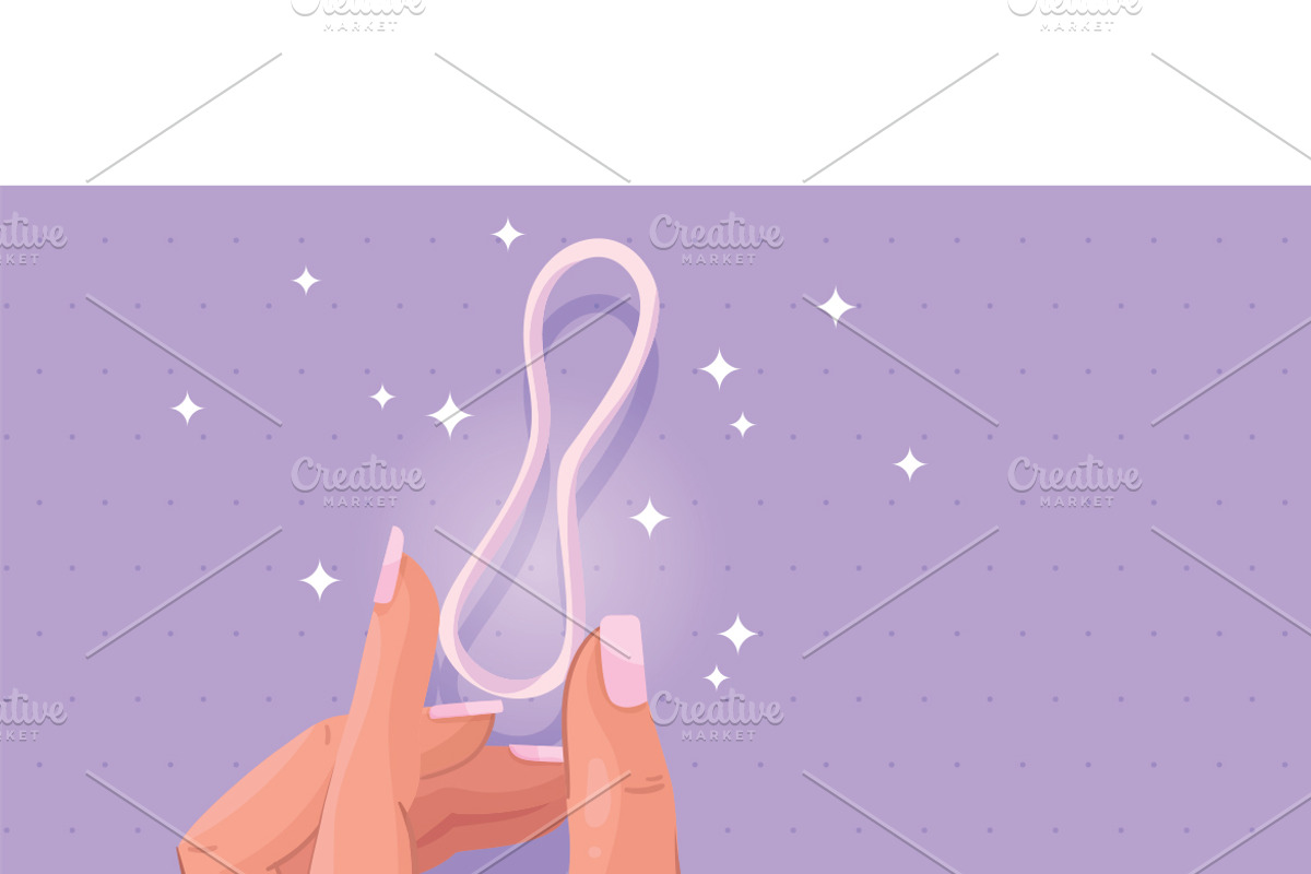 Contraception Method: Hormonal Ring, a Healthcare Illustration by MISS CHATZ (Photo 3 of 3)