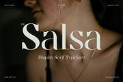 CS Salsa – Elegant Serif Font, a Serif Font by Craft Supply Co. (Thumbnail 1 of 8)