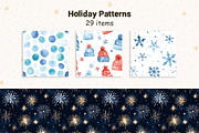 Christmas Watercolor Clipart Collect, a Graphic by IrenKlm (Thumbnail 8 of 11)