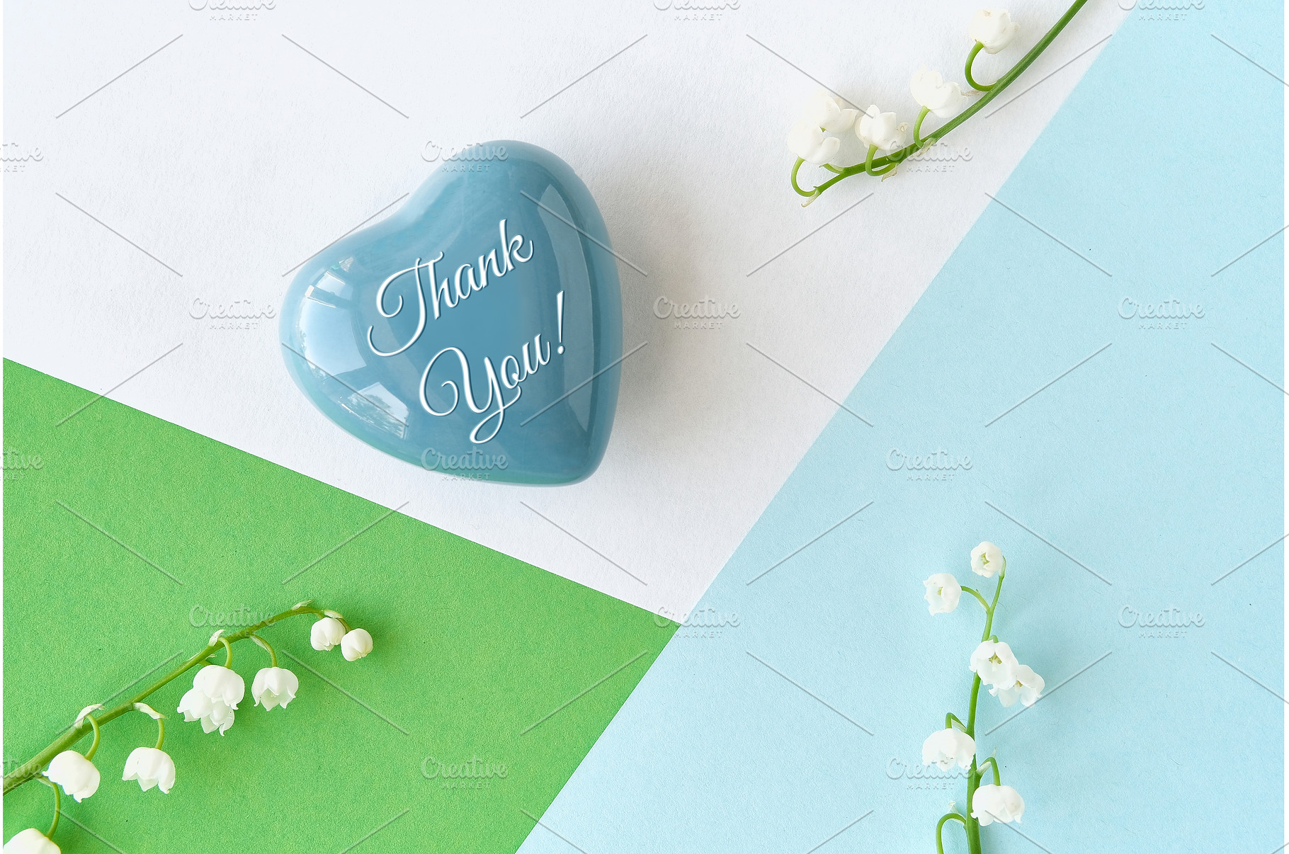 Blue heart-shaped object with text, a Photo by tilialucida