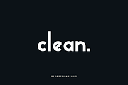 Yatgos - Clean & Minimal Font, a Sans Serif Font by QR Design Studio (Thumbnail 2 of 7)