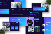 Company Profile - Business GSL, a Presentation Template by Deepslide Studio (Thumbnail 5 of 6)