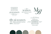 Old Money La Maison Logo Kit, a Branding & Logo Template by Headfonts (Thumbnail 5 of 9)