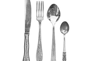 Vintage flatware kitchen utensils, a Food & Drink Photo by BOOCYS