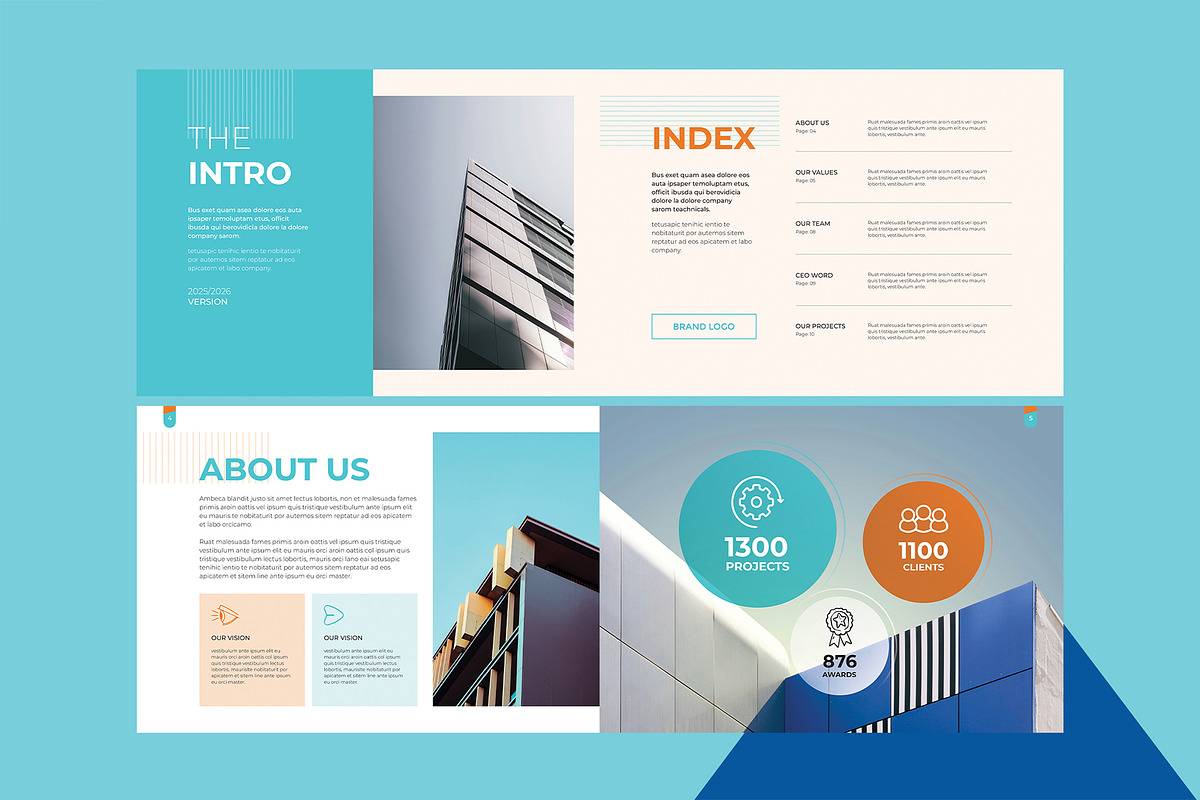 A5 Architecture Portfolio, a Brochure Template by WOWPro (Photo 3 of 8)
