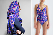 Pink Watercolor Floral Seamless, a Pattern Graphic by Gullenda (Thumbnail 5 of 6)