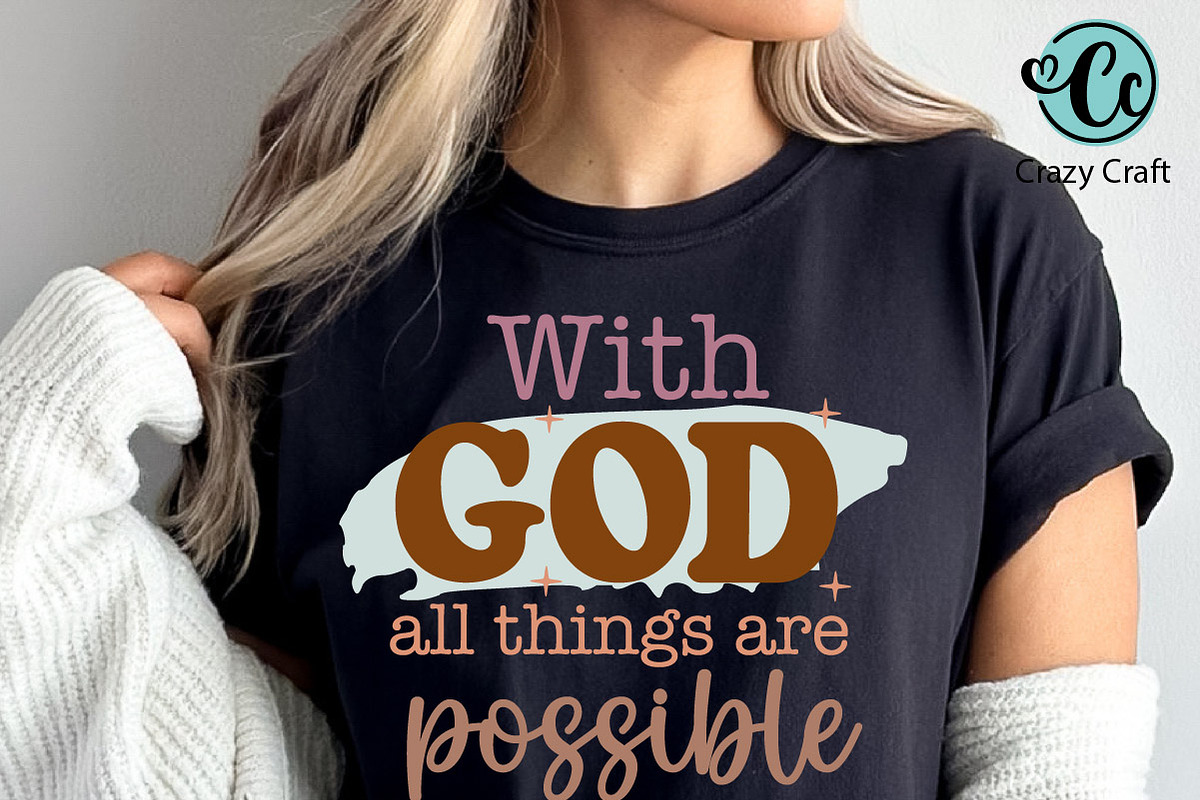 Cute Christian svg Bundle, Religious, an Object Graphic by CrazyCraft (Photo 6 of 8)